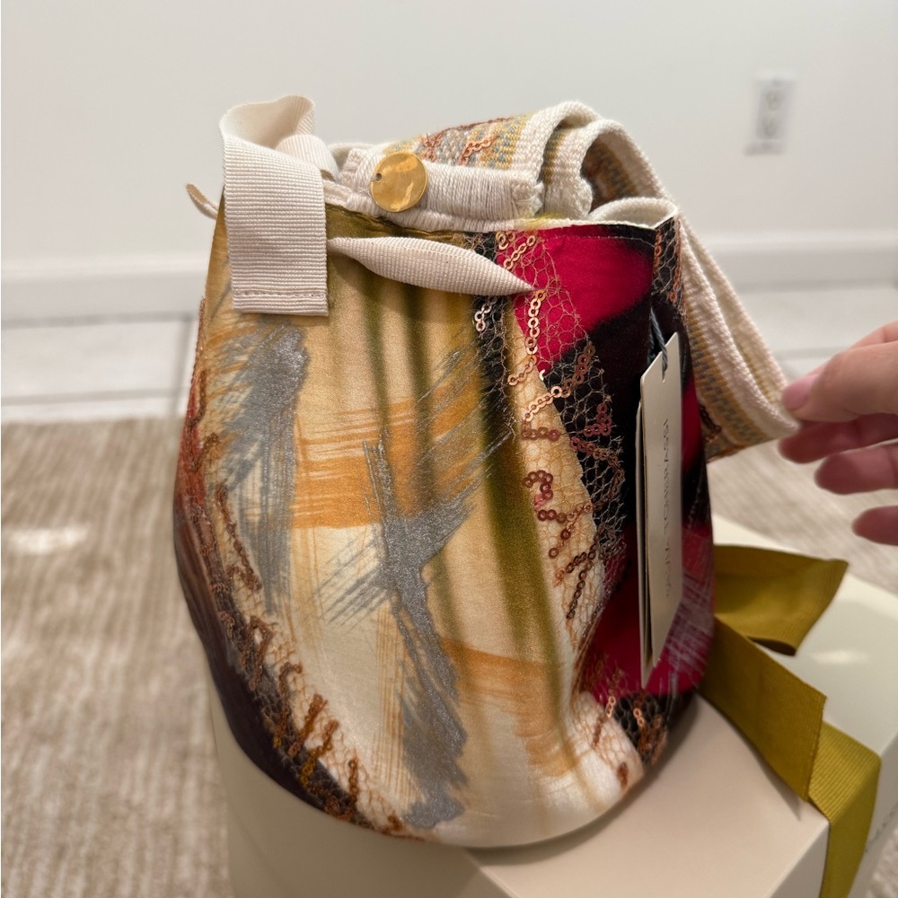Silvia Tcherassi Multicolor Artistic Bucket Bag